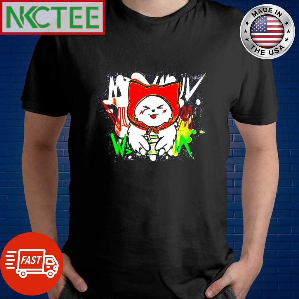 Awesome Cat in scarf paint shirt Unisex T-shirt, Sweatshirt, Hoodie, Long Sleeve Tee - T-Shirt, Sweatshirt, Hoodie