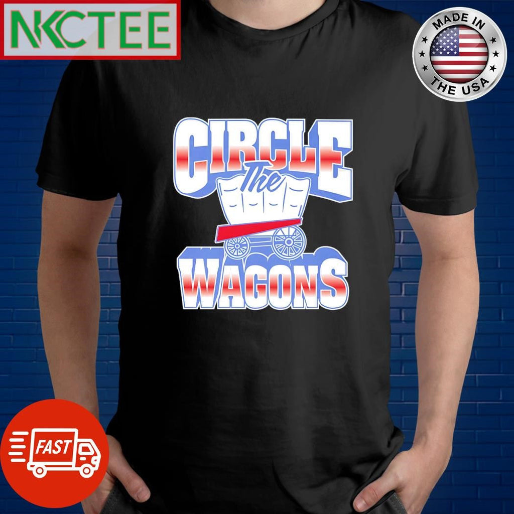 Awesome Circle The Wagons shirt Unisex T-shirt, Sweatshirt, Hoodie, Long Sleeve Tee - T-Shirt, Sweatshirt, Hoodie