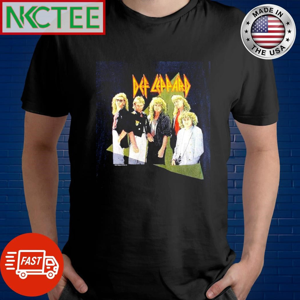 Awesome Def leppard band vintage shirt Unisex T-shirt, Sweatshirt, Hoodie, Long Sleeve Tee - T-Shirt, Sweatshirt, Hoodie