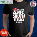 Awesome Four-Straight NFC South Titles 2021 22 23 24 Tampa Bay Buccaneers shirt Unisex T-shirt, Sweatshirt, Hoodie, Long Sleeve Tee - T-Shirt, Sweatshirt, Hoodie