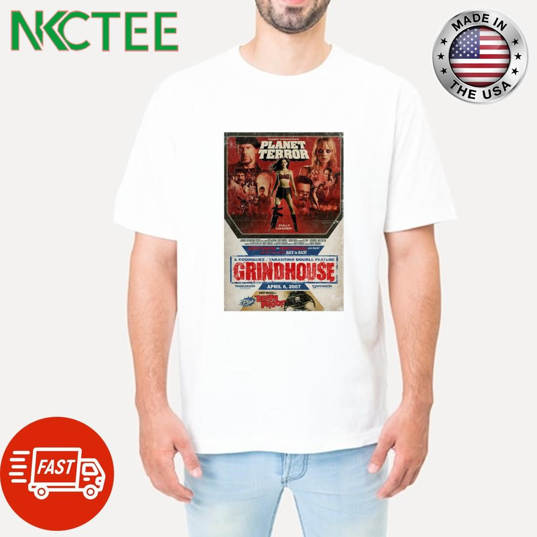 Awesome Grindhouse 2007 Halloween shirt Unisex T-shirt, Sweatshirt, Hoodie, Long Sleeve Tee - T-Shirt, Sweatshirt, Hoodie