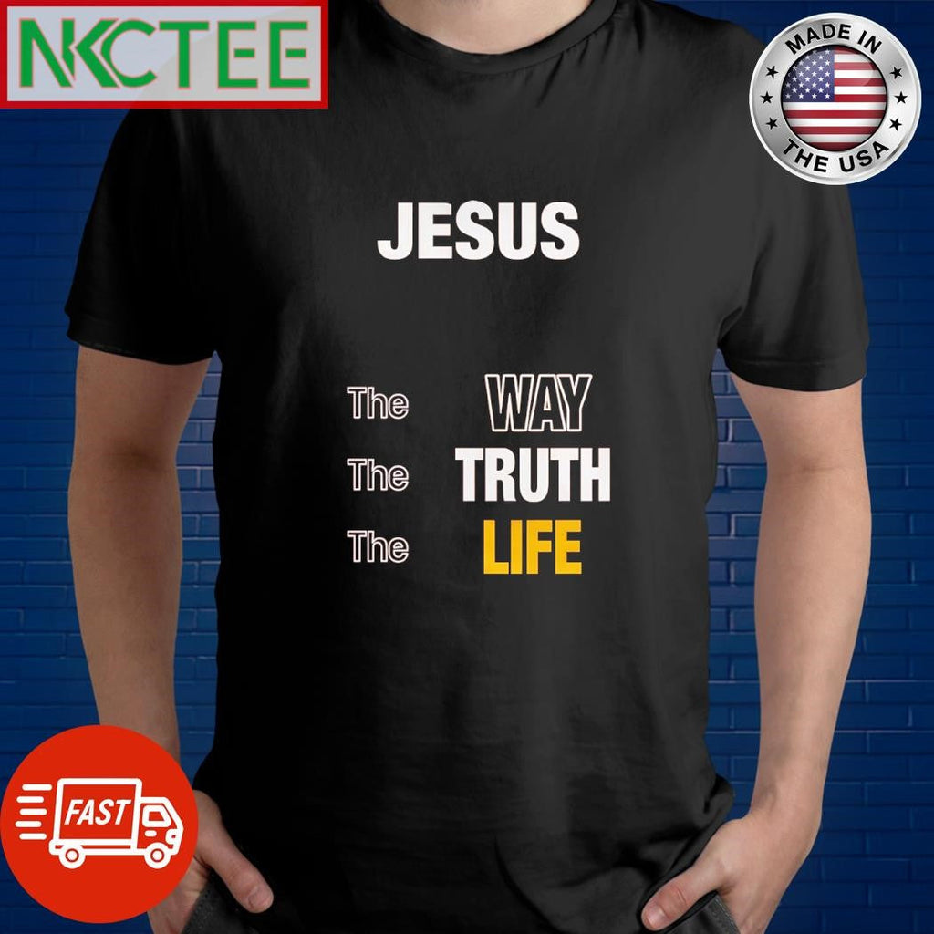 Awesome Jesus the way the truth the life shirt Unisex T-shirt, Sweatshirt, Hoodie, Long Sleeve Tee - T-Shirt, Sweatshirt, Hoodie