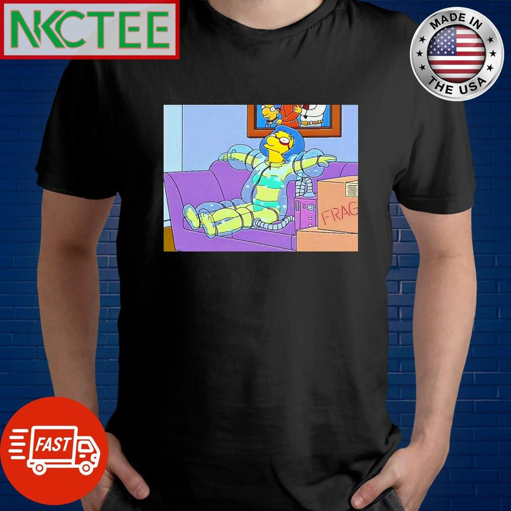 Awesome Luann Van Houten The Simpsons frag shirt Unisex T-shirt, Sweatshirt, Hoodie, Long Sleeve Tee - T-Shirt, Sweatshirt, Hoodie