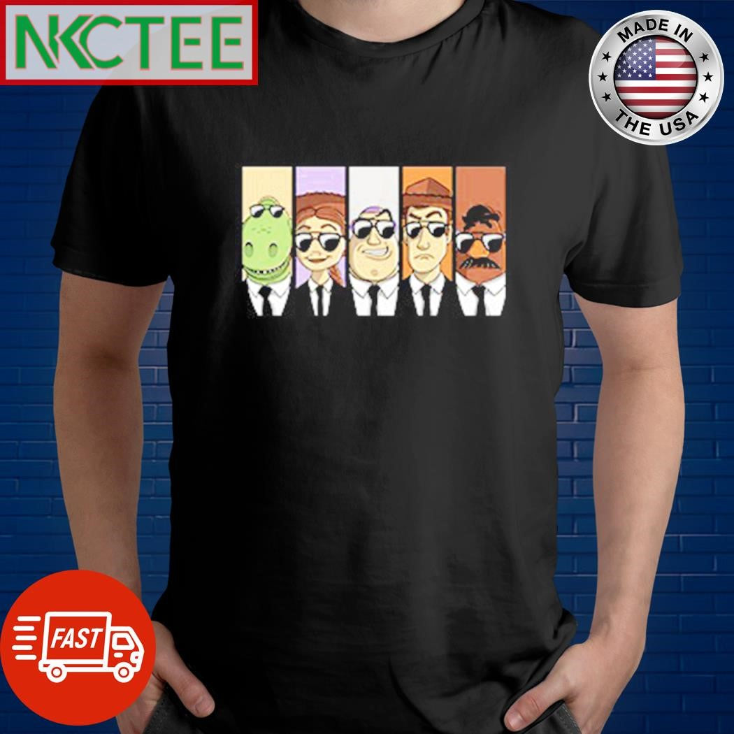 Awesome Reservoir Toys sunglasses cartoon shirt Unisex T-shirt, Sweatshirt, Hoodie, Long Sleeve Tee - T-Shirt, Sweatshirt, Hoodie