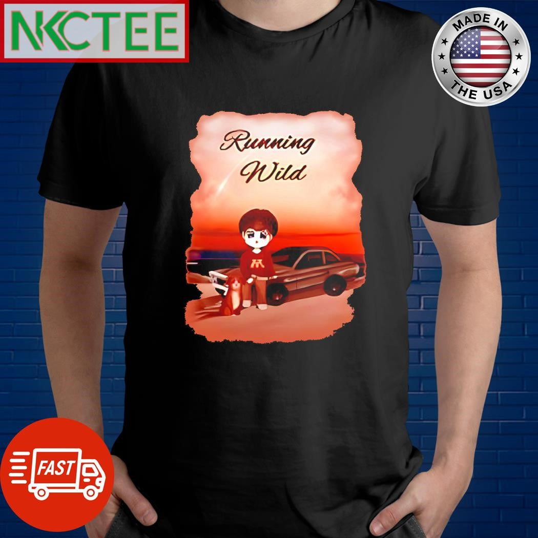 Awesome Running Wild boy cat car shirt Unisex T-shirt, Sweatshirt, Hoodie, Long Sleeve Tee - T-Shirt, Sweatshirt, Hoodie