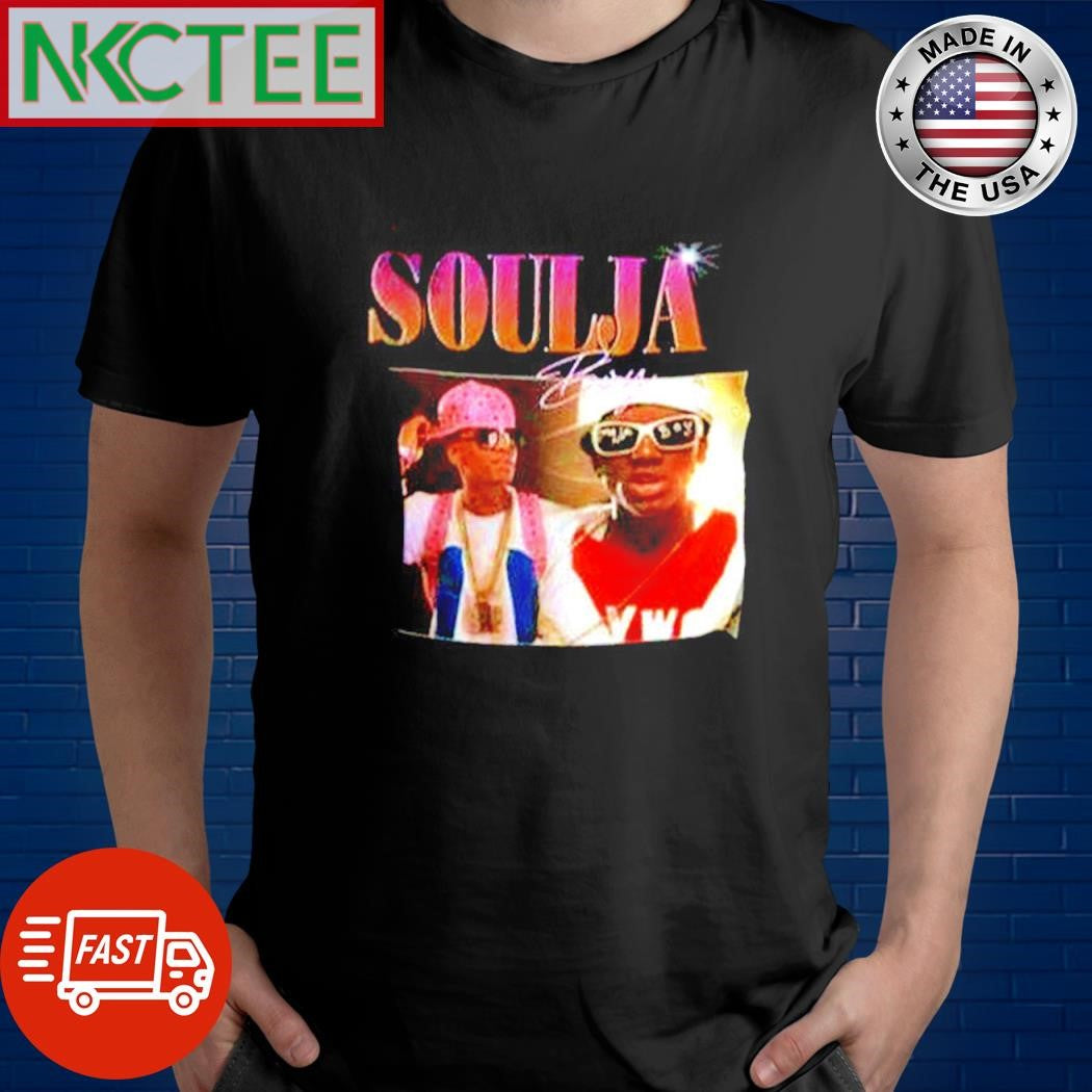Awesome Soulja Boy Rapper vintage signature shirt Unisex T-shirt, Sweatshirt, Hoodie, Long Sleeve Tee - T-Shirt, Sweatshirt, Hoodie
