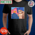 Awesome Squirrels pnut coin American warrior with Donald Trump shirt Unisex T-shirt, Sweatshirt, Hoodie, Long Sleeve Tee - T-Shirt, Sweatshirt, Hoodie