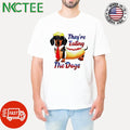 Awesome They’re eating the dogs Dachshund paint shirt Unisex T-shirt, Sweatshirt, Hoodie, Long Sleeve Tee - T-Shirt, Sweatshirt, Hoodie