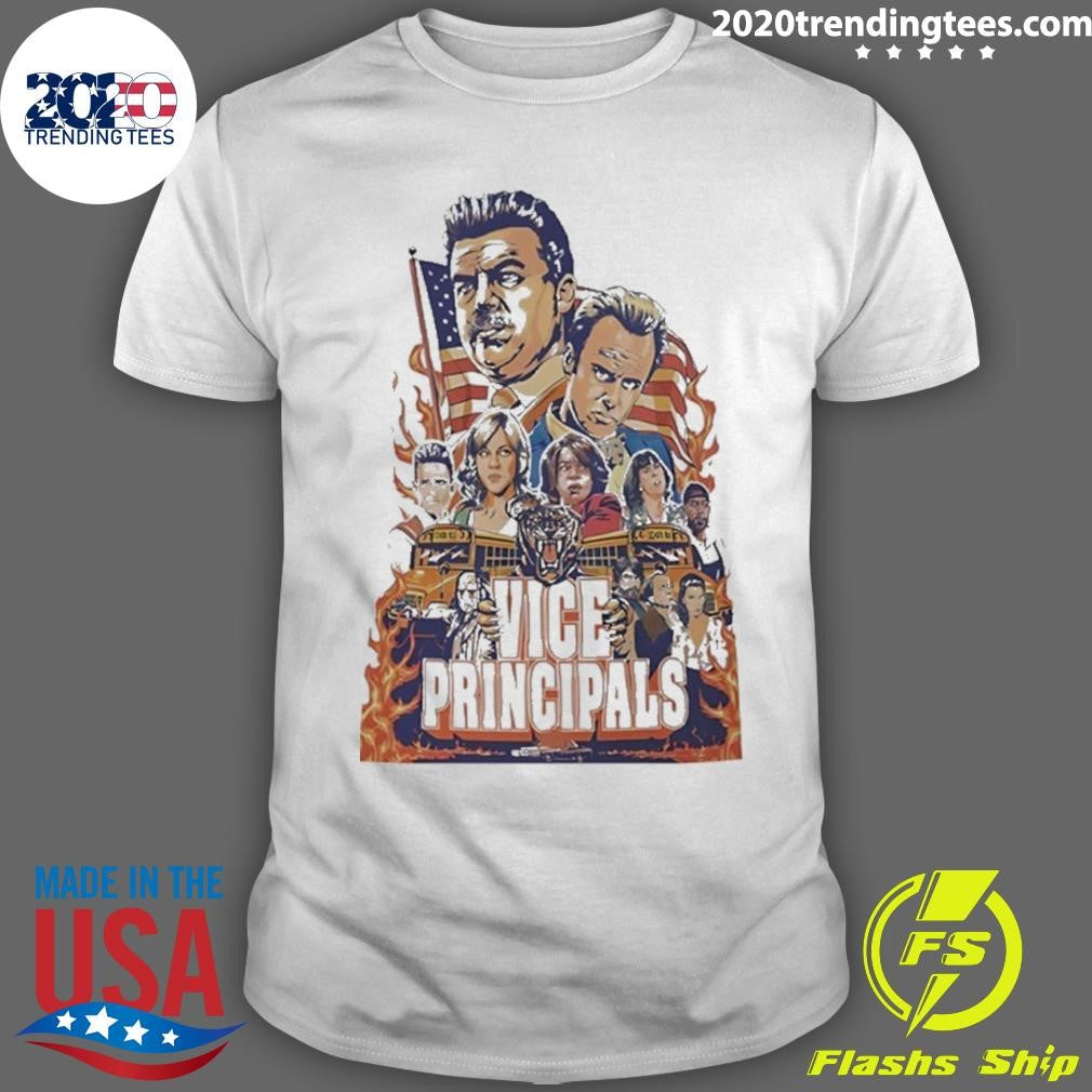 Awesome Vice Principals Schoolbus Burnout Graphic Shirt Unisex T-shirt, Sweatshirt, Hoodie, Long Sleeve Tee - T-Shirt, Sweatshirt, Hoodie