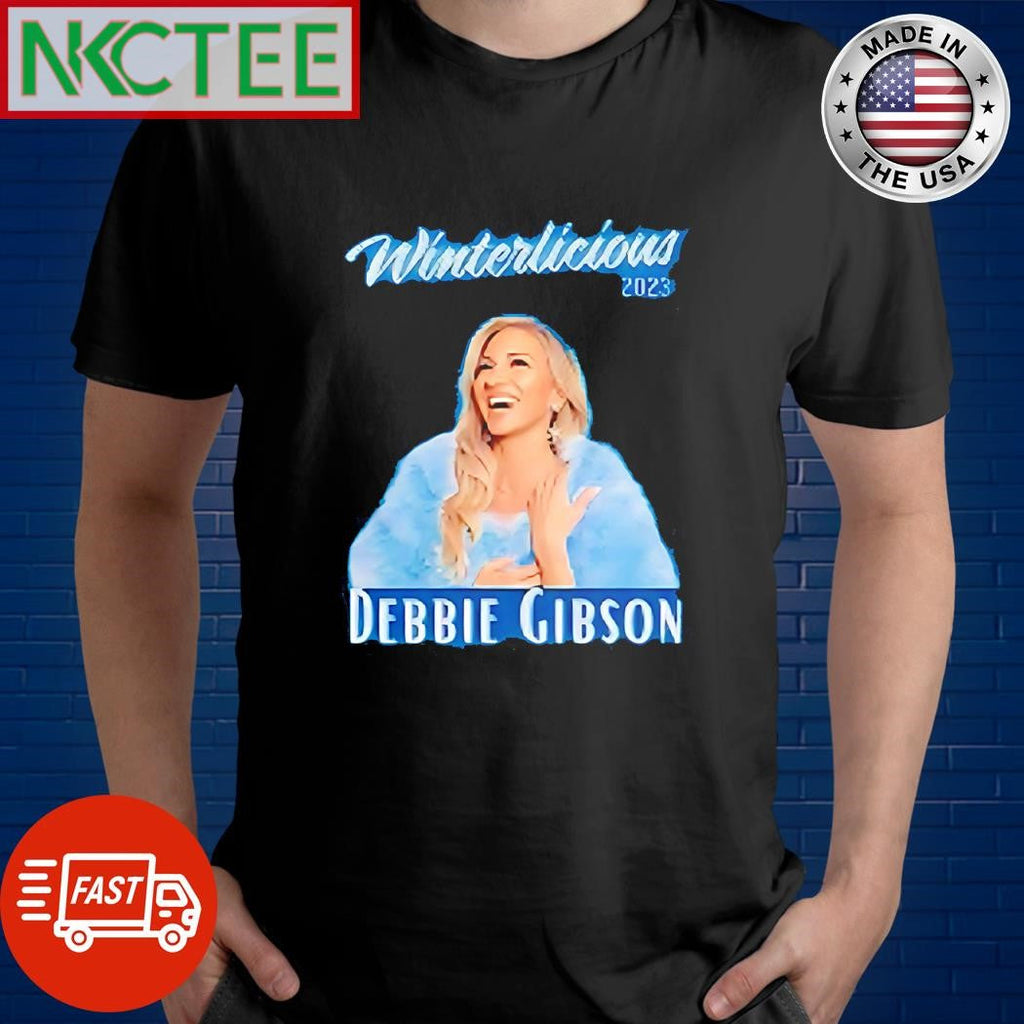 Awesome Winterlicious Tour 2023 Debbie Gibson shirt Unisex T-shirt, Sweatshirt, Hoodie, Long Sleeve Tee - T-Shirt, Sweatshirt, Hoodie