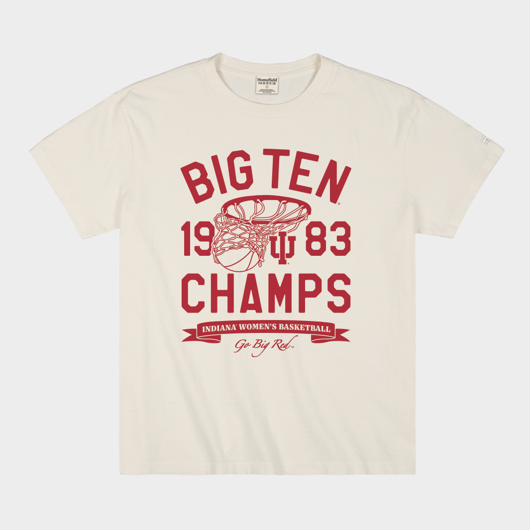 IU Basketball 1983 Big Ten Title Heavyweight Style001 T-Shirts, Hoodie, Sweatshirt - T-Shirt, Sweatshirt, Hoodie