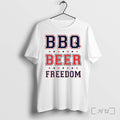 Bbq Beer Freedom Tshirts Sweater Hoodie Jpg Unisex T-shirt, Sweatshirt, Hoodie, Long Sleeve Tee - T-Shirt, Sweatshirt, Hoodie