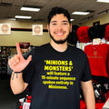 Minions & Monsters 15-Minute Minionese Sequence shirt Unisex T-shirt, Sweatshirt, Hoodie, Long Sleeve Tee - T-Shirt, Sweatshirt, Hoodie