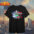 BYU Cougars Vs Texas Tech Red Raiders 2025 Big 12 Football Championship Bound Dueling Helmets Shirt - T-Shirt, Sweatshirt, Hoodie