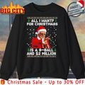 Baby Billy All I Want For Christmas Is A 8 Ball And 2 Million ugly christmas shirt Unisex T-shirt, Sweatshirt, Hoodie, Long Sleeve Tee - T-Shirt, Sweatshirt, Hoodie
