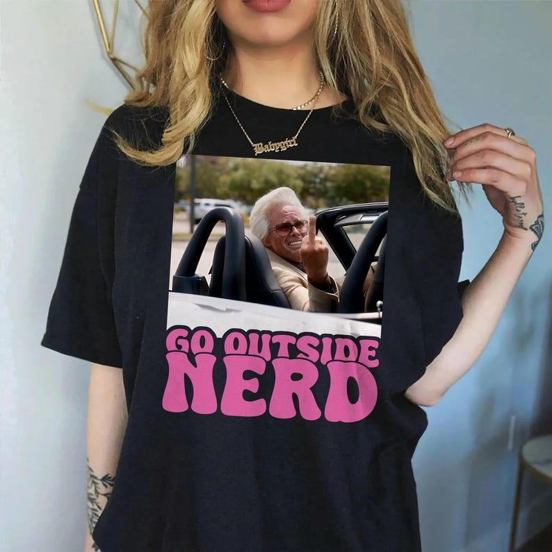 Baby Billy Flips Off Baby Billy Go Outside Nerd Meme Shirt Baby Billy 90s Misbehavin Tour Shirt Baby Billy Fan Club T-Shirts, Hoodie, Sweatshirt - T-Shirt, Sweatshirt, Hoodie