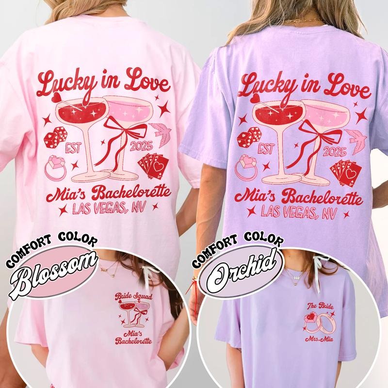 Bachelorette Party Shirt Bride Team Bride Shirt Lucky Love Shirt Custom Bachelorette Party Shirt Future Bride Shirt Custom Wedding Day T-Shirts, Hoodie, Sweatshirt - T-Shirt, Sweatshirt, Hoodie