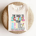 Back School Teacher Tour Shirt Teacher Tour Concert Tour Teacher Back School Shirt T-Shirts, Hoodie, Sweatshirt - T-Shirt, Sweatshirt, Hoodie