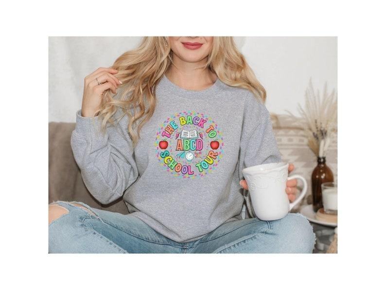 Back School Teacher Tour Teacher Tour Concert Tour Teacher Back School Shirt Elementary Middle School Teacher T-Shirts, Hoodie, Sweatshirt - T-Shirt, Sweatshirt, Hoodie
