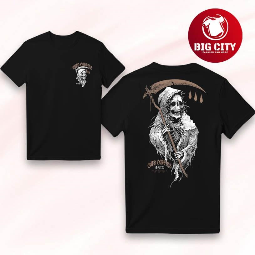 Bad Omens Death Spitter Two Sided Shirt Unisex T-shirt, Sweatshirt, Hoodie, Long Sleeve Tee - T-Shirt, Sweatshirt, Hoodie