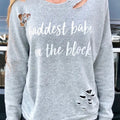 Baddest Babe Block T-Shirts, Hoodie, Sweatshirt - T-Shirt, Sweatshirt, Hoodie