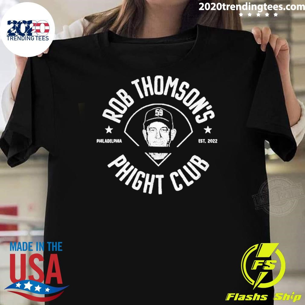 Bailey Falter Wearing Rob Thomsons Phicht Club Shirt Unisex T-shirt, Sweatshirt, Hoodie, Long Sleeve Tee - T-Shirt, Sweatshirt, Hoodie