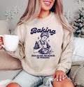 Baking Because Murder Is Wrong Funny Baking Baking Shirt Bakers Baker Baking Baking Mom Perfect Her T-Shirts, Hoodie, Sweatshirt - T-Shirt, Sweatshirt, Hoodie