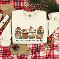 Baking Cookies Two Pregnancy Reveal Shirt Maternity Pregnant Shirt Winter Pregnancy Announcement Baby Reveal Xmas Party Shirt T-Shirts, Hoodie, Sweatshirt - T-Shirt, Sweatshirt, Hoodie