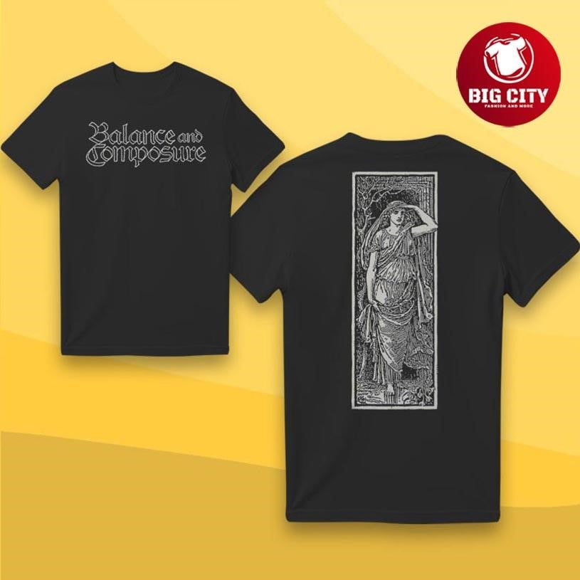 Balance And Composure Woodcut Two Sided Shirt Unisex T-shirt, Sweatshirt, Hoodie, Long Sleeve Tee - T-Shirt, Sweatshirt, Hoodie