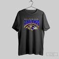 Baltimore Ravens Football Team Logo Graphic T Shirt Unisex T-shirt, Sweatshirt, Hoodie, Long Sleeve Tee - T-Shirt, Sweatshirt, Hoodie