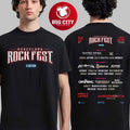 Barcelona Rock Fest Full Lineup At Parc de Can Zam In Santa Coloma de Gramenet On July 3 4 5 2026 Two Sided Shirt - T-Shirt, Sweatshirt, Hoodie