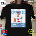 Barrett Price Blessed and Grateful to receive an offer from Ole Miss Shirt Unisex T-shirt, Sweatshirt, Hoodie, Long Sleeve Tee - T-Shirt, Sweatshirt, Hoodie