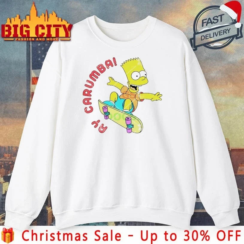 Bart Simpson Ay Carumba shirt Unisex T-shirt, Sweatshirt, Hoodie, Long Sleeve Tee - T-Shirt, Sweatshirt, Hoodie