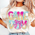 Baseball Game Day Drip Shirt Preppy Baseball Ice Cream Drip Mama Baseball Game Day T-Shirts, Hoodie, Sweatshirt - T-Shirt, Sweatshirt, Hoodie