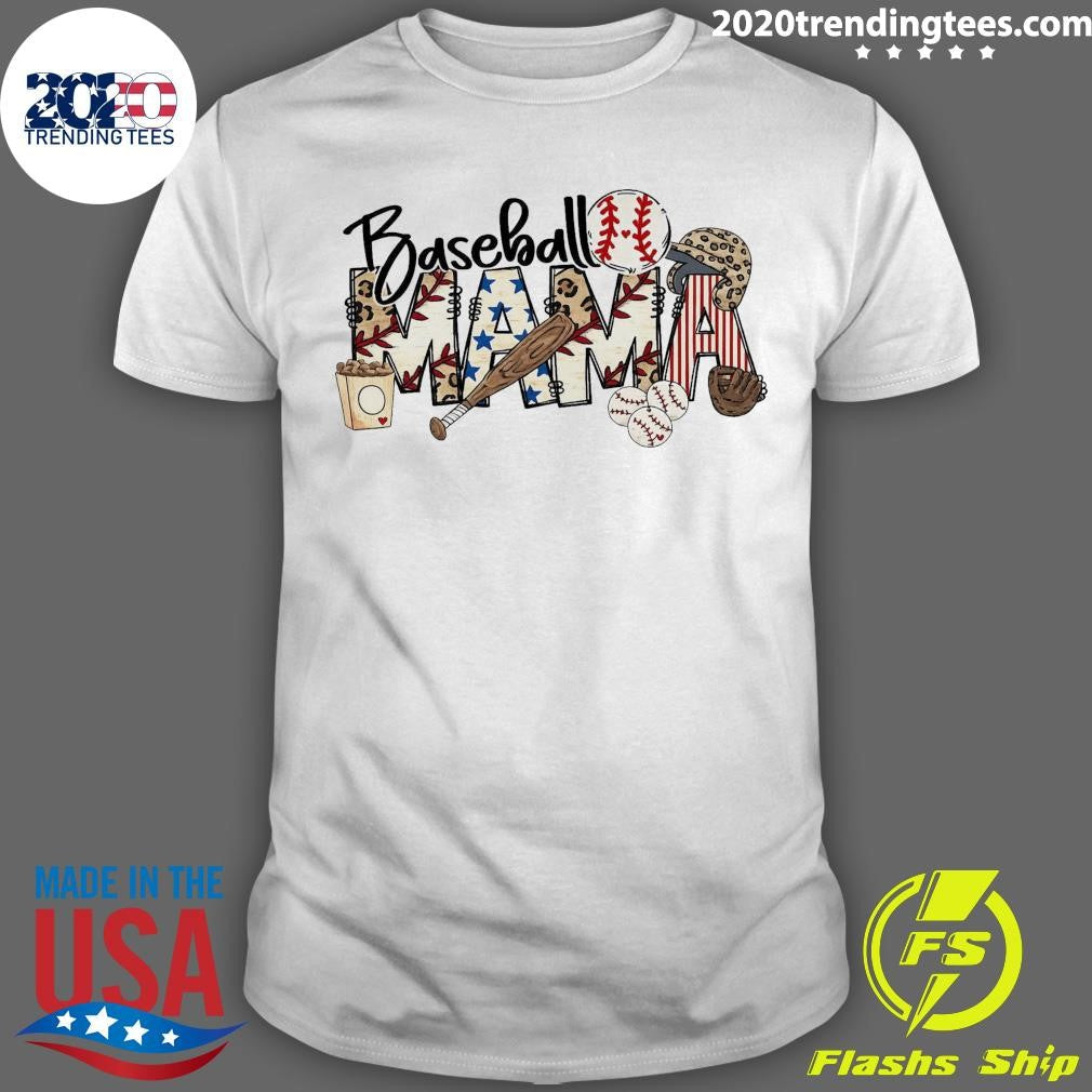 Baseball MAMA Tee Shirt Unisex T-shirt, Sweatshirt, Hoodie, Long Sleeve Tee - T-Shirt, Sweatshirt, Hoodie