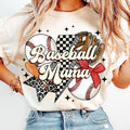 Baseball Mama Baseball Coquette Shirt Baseball Mom Retro Baseball Shirt Game Day Baseball Coquette Bow Sports T-Shirts, Hoodie, Sweatshirt - T-Shirt, Sweatshirt, Hoodie