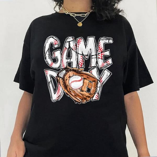 Baseball Shirt Baseball Game Day Shirt Baseball Game Day Baseball Mom Shirt Game Day Baseball Game Day T-Shirts, Hoodie, Sweatshirt - T-Shirt, Sweatshirt, Hoodie