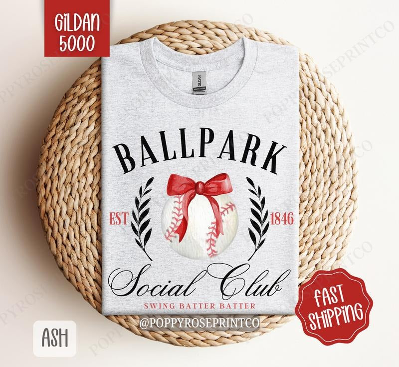 Baseball Social Club Shirt Gildan Baseball Season Cute Plus Sizes T-Shirts, Hoodie, Sweatshirt - T-Shirt, Sweatshirt, Hoodie