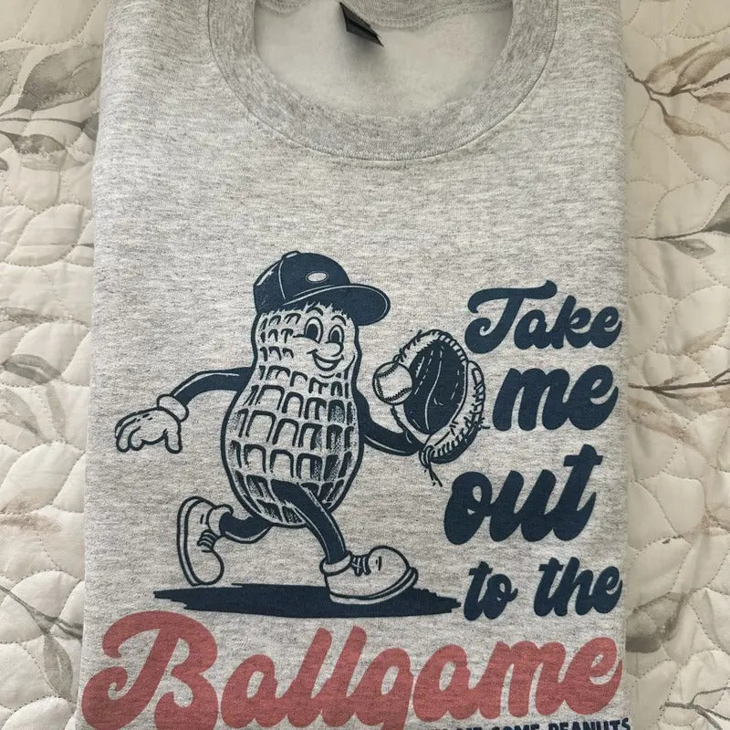 Baseball Take Me Out Ball Game Comfy T-Shirts, Hoodie, Sweatshirt - T-Shirt, Sweatshirt, Hoodie