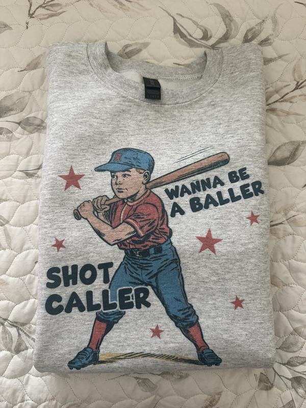 Baseball Wanna Be Baller Comfy T-Shirts, Hoodie, Sweatshirt - T-Shirt, Sweatshirt, Hoodie