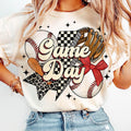 Baseball Game Day Baseball Retro Checkered Baseball Mama Baseball Mom Leopard Baseball Coquette Retro Baseball Mom T-Shirts, Hoodie, Sweatshirt - T-Shirt, Sweatshirt, Hoodie