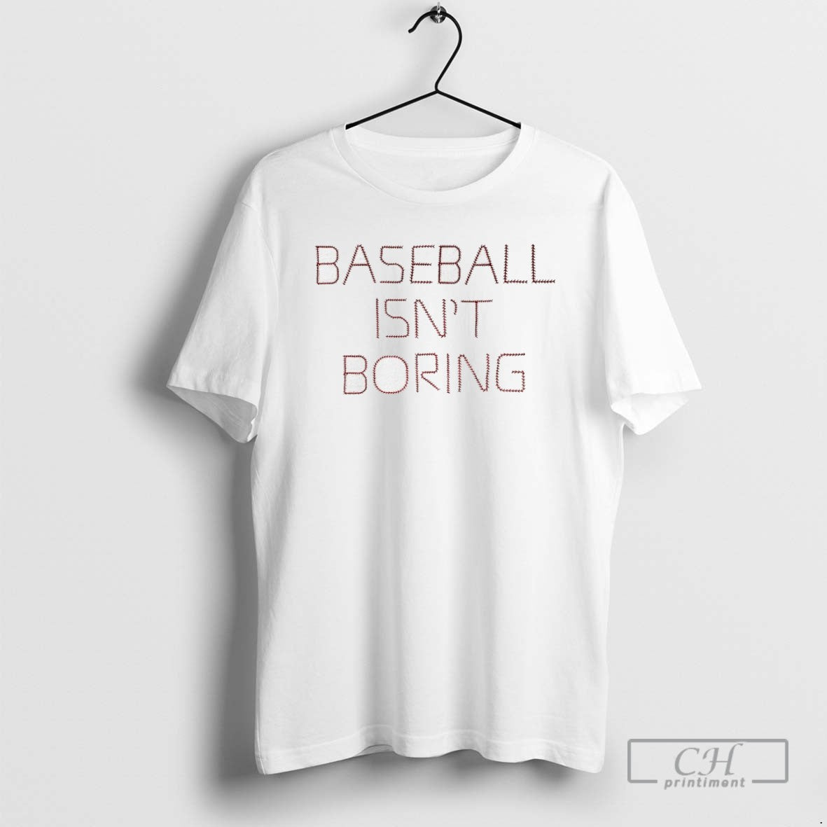 Baseball Isnt Boring T Shirts Unisex T-shirt, Sweatshirt, Hoodie, Long Sleeve Tee - T-Shirt, Sweatshirt, Hoodie