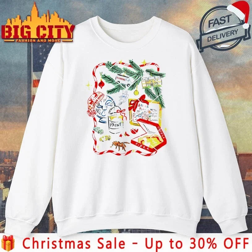 Battle Plan Christmas Home Kids Hand Dawn Alone Xmas shirt Unisex T-shirt, Sweatshirt, Hoodie, Long Sleeve Tee - T-Shirt, Sweatshirt, Hoodie