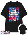 Bay Harbor Butcher Miami GTA style shirt Unisex T-shirt, Sweatshirt, Hoodie, Long Sleeve Tee - T-Shirt, Sweatshirt, Hoodie