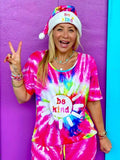 Be Kind Tie Dye Lounge Top T-Shirts, Hoodie, Sweatshirt - T-Shirt, Sweatshirt, Hoodie