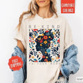 Be Kind Your Mind Shirt Comfort Colors Mental Health Boho Floral Shirt Inspirational Shirt T-Shirts, Hoodie, Sweatshirt - T-Shirt, Sweatshirt, Hoodie