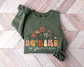 Be Kind Your Mind Mental Health Self Growth Positive Therapy Mental Illness ; Cotton Menswear T-Shirts, Hoodie, Sweatshirt - T-Shirt, Sweatshirt, Hoodie