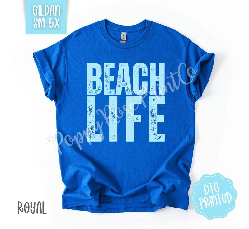 Beach Life Gildan Shirt Cute Summer Her T-Shirts, Hoodie, Sweatshirt - T-Shirt, Sweatshirt, Hoodie
