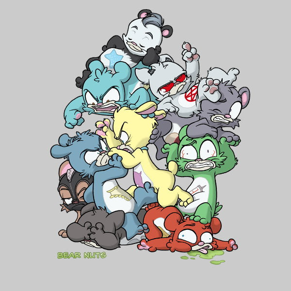 Bear Pile Unisex T-shirt, Sweatshirt, Hoodie, Long Sleeve Tee - T-Shirt, Sweatshirt, Hoodie