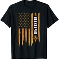 Beekeeping American Flag Honeycomb Honey Bees Beekeeper Made USA T-Shirts, Hoodie, Sweatshirt - T-Shirt, Sweatshirt, Hoodie